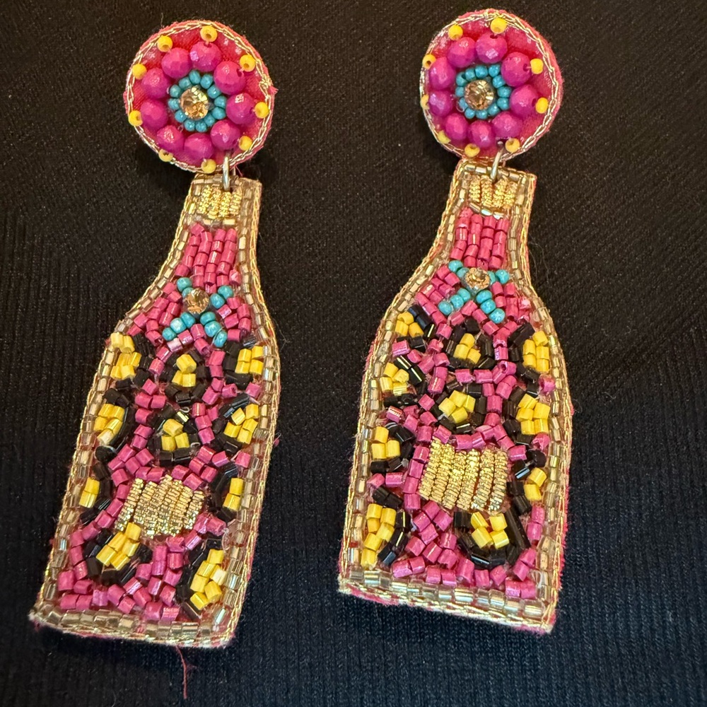 Colorful Beaded Earrings